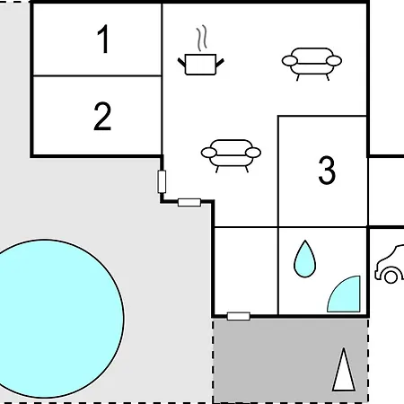 Awesome In With Private Swimming Pool, Can Be Inside Or Outside